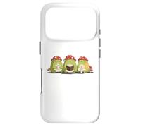 Cute Frog Tres Reyes Magos Three Wise Frogs Hygge Kawaii Art Case for iPhone 17 Pro