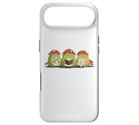 Cute Frog Tres Reyes Magos Three Wise Frogs Hygge Kawaii Art Case for iPhone Air