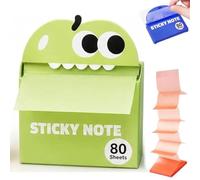 Cute Fruit Monster Pop-Up Sticky Notes Dispenser (Apple, one-Size)