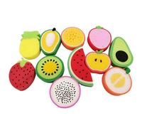 Cute Fruit Shaped Soft Bath Sponge Exfoliate Dead Skin Removal Tool For Adults Children Bathroom Cleaning Pr Shower Sponges For Men