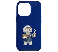 Cute Funny Bolognese Dog Mug Coffee Italy Flag Case for iPhone 13 Pro