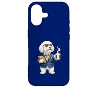 Cute Funny Bolognese Dog Mug Coffee Italy Flag Case for iPhone 17