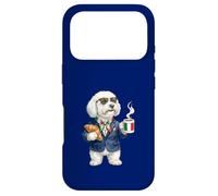 Cute Funny Bolognese Dog Mug Coffee Italy Flag Case for iPhone 17 Pro