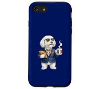 Cute Funny Bolognese Dog Mug Coffee Italy Flag Case for iPhone SE (2020) / 7/8