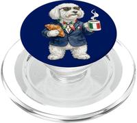 Cute Funny Bolognese Dog Mug Coffee Italy Flag PopSockets PopGrip for MagSafe