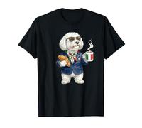 Cute Funny Bolognese Dog Mug Coffee Italy Flag T-Shirt