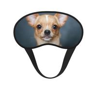 Cute Funny Chihuahua Dog, Full Eye Covers Light Blocking Eye Masks Blackout Sleep Eye Muffs