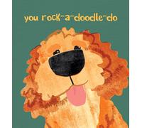 Cute Funny Cockapoo Greetings Card - “You Rock-A-Doodle-Do” Dog Card - Cute Dog Lover Card for Birthday, Thank You, Congratulations, Cockapoo Premium Quality Card By Paul Delaney