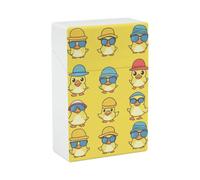 Cute Funny Ducks Slim Cigarette Carrying Case Plastic Pocket Smoking Box Holder for Men Women