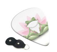 Cute Funny Frog Doing Yoga Guitar Pickfor Pickups For Acoustic Electric Guitar Bass Ukulele