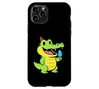 Cute Funny Gator Alligator Crocodile Reptile Lover Men Women Case for iPhone 11 Pro