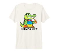 Cute Funny Gator Alligator Crocodile Reptile Lover Men Women Premium T-Shirt