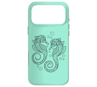Cute Funny Girls Womens Kids Mandala Seahorse Lover Case for iPhone 17 Pro Max