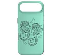 Cute Funny Girls Womens Kids Mandala Seahorse Lover Case for iPhone Air