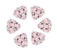 Cute Funny Husky Woof 12 Pack Guitar Picks Plectrums with Organizer Storage Box, Guitar Picks for Bass Electric Acoustic Guitars Ukulele