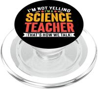 Cute Funny Science Teacher - Loud Proud Science Educators PopSockets PopGrip for MagSafe
