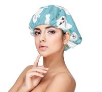 Cute Funny Seals,Adjustable Silk Hair Wrap Adult's Satin Sleeping Cap Hair Women's Elastic Sleep Bonnet