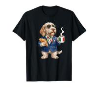 Cute Funny Spinone Italiano Dog Mug Coffee Italy Flag T-Shirt