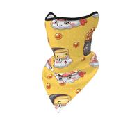 Cute Funny Sushi Windproof Mask,Neck Gaiter Winter Motorcycle Face Cover