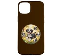 Cute Funny Tibet Terrier Dog Playing in Nature Case for iPhone 15 Plus