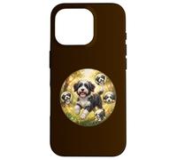 Cute Funny Tibet Terrier Dog Playing in Nature Case for iPhone 16 Pro