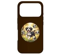 Cute Funny Tibet Terrier Dog Playing in Nature Case for iPhone 17 Pro
