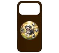 Cute Funny Tibet Terrier Dog Playing in Nature Case for iPhone 17 Pro Max
