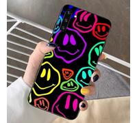 Cute Funny Trippy Smiley Face Phone Case For Samsung Note 8 9 10 20 pro plus lite M 10 11 20 30 21 31 51 A 21 22 42 02 03,Z11,For Samsung A22 5G