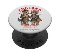 Cute Funny Yorkie Dogs Mug Love Coffee England Flag PopSockets Adhesive PopGrip