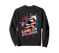 Cute GAME ON 9TH GRADE Soccer Game On First Day Teacher 250 Sweatshirt