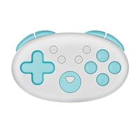 Cute Gaming Controller Lightweight Wireless Mini Controller 4 Modes Small BT Controller for Windows 10 11 Android Raspberry