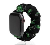 Cute Garbage Day Truck Scrunchie Watch Bands Soft Elastic Replacement Wristband Compatible with Apple Watch 42mm/44mm