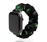 Cute Garbage Day Truck Scrunchie Watch Bands Soft Elastic Replacement Wristband Compatible with Apple Watch 42mm/44mm