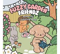 Cute Garden Animal Coloring Book - Bold and Easy for Teens & Adults - Kawaii, Cozy Designs for Relaxation, Mindfulness, Stress Relief, Creativity & Aesthetic Fun