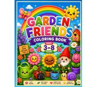 Cute Garden Friends: A Fun Coloring Book for Kids