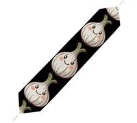 Cute Garlic Table Runner Indoor Kitchen Anniversary Wedding Dining Table Decorations