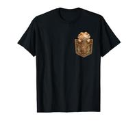 Cute Gecko in Pocket Funny Reptile Lizard Pet Owner Lover Value Graphic T-Shirt