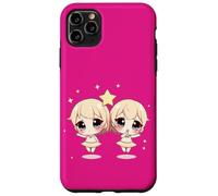 Cute Gemini Zodiac Twins - Adorable Astrology Duo Case for iPhone 11 Pro Max