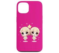 Cute Gemini Zodiac Twins - Adorable Astrology Duo Case for iPhone 13