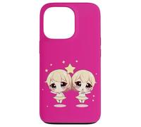 Cute Gemini Zodiac Twins - Adorable Astrology Duo Case for iPhone 13 Pro