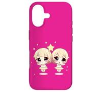 Cute Gemini Zodiac Twins - Adorable Astrology Duo Case for iPhone 17