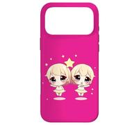Cute Gemini Zodiac Twins - Adorable Astrology Duo Case for iPhone 17 Pro Max