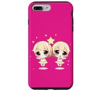 Cute Gemini Zodiac Twins - Adorable Astrology Duo Case for iPhone 7 Plus/8 Plus