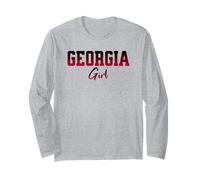 Cute Georgia Girl. for Women and Girls who Love Georgia Long Sleeve T-Shirt