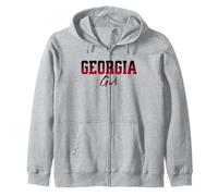 Cute Georgia girl. For women and girls who love Georgia Zip Hoodie