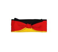 Cute German flag Print Baby Bow Headband â€“ Soft Skin-Friendly Hairband for Newborn Infant Toddlers Girls