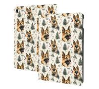 Cute German Shepherds Print Compatible with ipad air 3rd Generation Case Cover, Tablet Cases Compatible with ipad Pro Case 10.5 Inch, Auto Wake/Sleep, Folio Stand