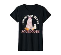 Cute Ghost Bread Era I Put My Soul Into My Sourdough Starter T-Shirt