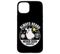 Cute Ghost Dispatcher Halloween Always Heard But Never Seen Case for iPhone 15 Plus