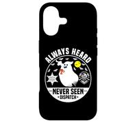 Cute Ghost Dispatcher Halloween Always Heard But Never Seen Case for iPhone 17